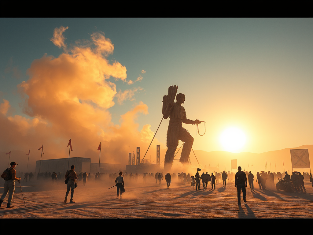 Burning Man — Από μια φωτιά στην παραλία σε μια πόλη-φάντασμα 70.000 ανθρώπων